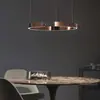 Lámpara colgante OVNI para sala de estar, nueva lámpara principal de lujo italiano de 6 piezas para pasillo, lámpara colgante de alta gama para dormitorio, hierro, otros materiales no especificados