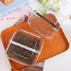 Caja de Empaque para Pastel Selva Negra Tiramisú Caja para Crema de Fresa Mango Durazno Blanco Arándano Caja para Mousse