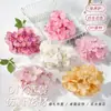 Cabezas de Hortensia, 27 Piezas Grandes, Flores Artificiales para Bodas, Sendero de Flores Artificiales para Techo de Salón de Bodas Hotel, Flores Decorativas de Flores Artificiales