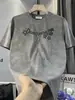 Nueva Camiseta de Manga Corta para Hombre de Verano, Cuello Redondo, Camiseta Sencilla Estampada, Holgada, Moderna, Versátil, Top Casual