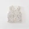 Roupa de bebê borboleta colorida AnYang, colete para bebê, colete acolchoado de inverno 80g, colete unissex para bebê, colete quente
