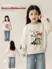 Camisetas de Primavera para Niñas Xie Jinmao Sudadera Casual con Dibujos Animados Nuevo Estilo 2026 Ropa de Primavera Dulce y Elegante para Niñas de Moda