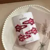 Horquilla de Nuevo Estilo para el Día Nacional con Puntos Burdeos, Estrellas y Corazones, Accesorios para el Cabello Lindos de Alta Calidad para Niñas y Niños