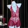 Camisón de Noche Estilo Puro Deseo para Mujer, Seda de Hielo de Verano con Encaje y Almohadillas en el Pecho, Ropa de Casa Sexy, Pijama Fino y Transpirable