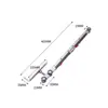 Rueda de Colgar Amortiguadora Bidireccional Juego Completo de Ruedas y Guías para Puertas Correderas Accesorios para Rieles Deslizantes Riel Deslizante Riel de Colgar para Puertas de Madera Amortiguador