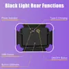 Fornecimento Transfronteiriço de Holofotes de Palco Roxo UV para Halloween Luzes LED de Atmosfera para Decoração de Feriados Luzes de Trabalho Magnéticas