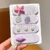 Parche de flequillo de dibujos animados para mujer, parche mágico para el cabello para la frente y la nuca, parche mágico tejido, parche de cabello dulce y a la moda