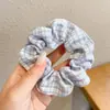 Colección de scrunchies de verano: versátiles ligas coreanas para el cabello, cuerdas para el cabello estilo universitario fresco, accesorios elásticos para el cabello, accesorios para la cabeza para mujeres