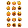 Pegatina de Tatuaje de Calabaza de Dibujos Animados para Halloween Impermeable y a Prueba de Sudor Larga Duración Hombres y Mujeres No Reflectante Brazo Clavícula Pecho Nicho