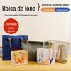 Bolsa de lona bolsa personalizada proteção ambiental impressão logotipo publicidade empresa bolsa de algodão sacola de compras personalizada