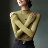 Camada base modal de gola alta para outono e inverno, camiseta lisa macia e confortável, pode ser usada como camada externa, 2026