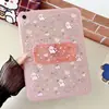 Funda protectora con temática de animales de dibujos animados para Apple iPad de 10ª generación, compatible con iPad Air 6/7, con carcasa blanda transparente con airbag y soporte