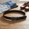 Vendedor quente de e-commerce transfronteiriço 3,5 CM Couro Bovino de Camada Superior Masculino Casual de Alta Qualidade Fivela Automática Cinto de Couro com Venda por Atacado no Local