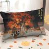 Funda de almohada Jiangnan Baijingtu de 30 x 50 cm, funda de sofá rectangular de 40 x 60 cm, cojín de coche chino