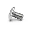 Tornillos de Cruz Planos Redondos Cabeza de Hongo Pernos Cabeza Plana Grande Máquina M3M4M5M6