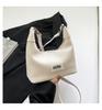 Coreia do Sul Ins Moda Trendy Bolsa Dumpling de Mão 2025 Nova Retrô Simples Bolsa de Ombro Versátil Bolsa Transversal para Mulheres
