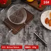 Acero inoxidable tipo A mango de tubo fondo plano fuga de línea no magnético colador frito para el hogar colador para olla caliente cuchara para fideos malla de drenaje drenaje