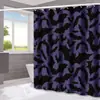Amazon Halloween Murciélago Fantasma Cortina de Ducha para Baño Hogar Impermeable a Prueba de Moho Cortina de Ducha Cortina de Ducha para Separación de Inodoro