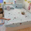 Juego de 3 Piezas de Sábana Bajera Ajustada Gruesa de Vellón de Leche Cálido para Otoño e Invierno 1.5m 1.8m Cubre Cama de Vellón de Coral Antiestático y Amigable con la Piel Antideslizante