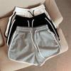 Personalizables - Shorts Casuales Versátiles, Adelgazantes y de Corte Holgado, Estilo Veraniego Delgado, Pantalones Tres Cuartos de Estudiante, Estilo Coreano, Estilo Deportivo y Relajado