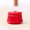 Caixa de Cerâmica Portátil Estilo Retrô 10g Lata Selada para Chá Pó de Incenso Tamanho Pequeno Creme Mini Blush Frasco para Decantar Batom