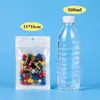 Bolsa de hueso de película perlada cable de datos funda para teléfono móvil bolsa de embalaje bolsa para joyas bolsa perlada autosellable compuesta