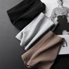 Moda Femenina de Verano Versátil Elástico Cintura Alta Color Sólido Parte Inferior Elástica Pantalones Cortos de Seguridad Anti-Exposición para Mujeres para Usar Afuera