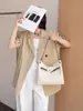 Bolso nuevo de piel genuina para mujer, moda callejera, práctico para el trayecto diario, bolso tote de piel de vaca de gran capacidad, bolso de hombro, bolso cruzado, bolso de axila