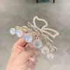 Pinza para el pelo de cereza Ojo de Gato Pinza de Lujo para Cola de Caballo Pinza para Flequillo Pinza Superior Accesorios para el Cabello Exquisitos y Pequeños Elegantes