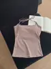 Nuevo Estilo Camisola de Cuello Halter con Almohadillas en el Pecho para Mujer, Top Tubo Sexy para Usar en Capas o Solo, Diseño Impresionante, Top V de Nicho