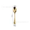 Padrão criativo ocidental bife faca e garfo colher irregular talheres terno 304 ocidental aço inoxidável colher bife faca