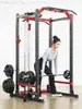 Rack de Agachamento Box, Rack Gantry, Rack de Supino, Cama de Levantamento de Peso, Rack de Agachamento, Rack de Barra Fixa, Puxada Alta Remada Treinamento de Core