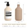 Botella con Bomba de Presión Transfronteriza de 500ml Material Marino Reciclado Protección Ambiental Material de Empaque para Crema de Manos Fragancia de Alta Gama Botella para Gel de Ducha