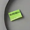Nueva Etiqueta Tejida al por Mayor Etiqueta de Cuello Plegable para Ropa Chaquetas Pantalones Poliéster Marca Registrada Textiles para el Hogar Juguetes Accesorios de Ropa