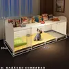 Envío Gratis en el Nuevo Tipo de Jaula para Perros Pequeños, con Una Habitación, Una Sala de Estar, Un Baño, Espacio Amplio, Inodoro Separado, Casa para Perros, Villa de Lujo