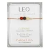 Pulsera Transfronteriza Nueva de Doce Constelaciones Combinación de Amatista y Piedra Lunar Pulsera de Cuentas Color Duradero Pulsera de Cadena Caja para Mujeres
