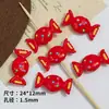 Cuentas de Caramelo de Dopamina Pintadas Cuentas Sueltas Cuentas con Agujero Completo Cadena de Teléfono Móvil DIY Colgante Accesorios de Joyería Material