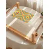 Cuentas de Arroz Cuentas Antiguas Herramientas Máquina de Tejer Simple Máquina para Ensartar Cuentas de Arroz Pulsera Tejido DIY Hecho a Mano Europeo de Madera