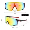 Gafas de Sol Deportivas de Montura Grande Una Pieza 3350 Comercio Electrónico Transfronterizo Europeo y Americano Exportación Amazon Tiktok Moda