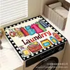 Alfombrilla para Lavadora de Tierra de Diatomeas, Cubierta de Polvo para Tambor, Antideslizante, Absorbente de Agua, Alfombrilla de Protección Solar, Alfombrilla Cubierta para Electrodomésticos de Refrigerador, Cubierta para Lavadora