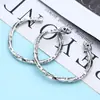 Pulsera de Calavera de Plata de Ley 925 al por Mayor para Hombres y Mujeres, Pulsera Abierta Ajustable, Trenzada, Graffiti, Joyería Personalizada Estilo Coreano