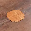 ProductoAlfombrilla de Bambú Tejido para Té, Caminero de Mesa Estilo Zen, Cortina de Bambú Estilo Antiguo, Posavasos para Tetera, Posavasos para Taza, Esterilla Aislante de Calor, Esterilla para Juego de Té