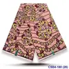 Tela de Estilo Transfronterizo de Comercio Exterior, Teñida con Cera a Doble Cara, Falda para Mujer, Tela con Estampado Étnico, Tela de Cera Teñida Africana al por Mayor en Stock