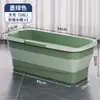 Cubo rectangular plegable para fregona para uso doméstico, Cubo para lavar la fregona, Cubo escurridor de agua, Cubo individual para lavado de autos, Cubeta para fregona