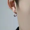 Brincos em Forma de Diamante para Homens, Design de Nicho Acessível e Tendência de Luxo, Brincos Geométricos de Alta Qualidade para Mulheres, Elegantes Personalizados, Brincos Retrô Masculinos