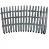 Grelha de drenagem preta antiderrapante grade de piscina banheiro de piscina PP três interfaces canto ABS tampa antiderrapante grade