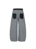 Jeans Retro Americano con Bolsillo de Parche de Raya Vertical Unisex Versátil Holgado Estilo Callejero Pantalones Casuales de Pierna Ancha