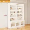 Vitrina de cosméticos, vitrina de uñas para salón de belleza, estante de productos para el cuidado de la piel con puerta de cristal, estante de múltiples niveles