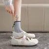 Zapatos Mary Jane de Suela Fina Talla Pequeña para Mujer 2026 Nuevos de Verano Bailarinas de Color Sólido Zapatos Casuales Versátiles para Mujer