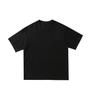 Camiseta de manga curta personalizada pesada 260g solta das mulheres verão nova camiseta de casal combinando top feminino
